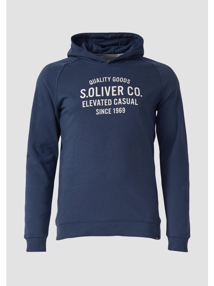 

Толстовка цвета 58D1_глубокий синий s.Oliver