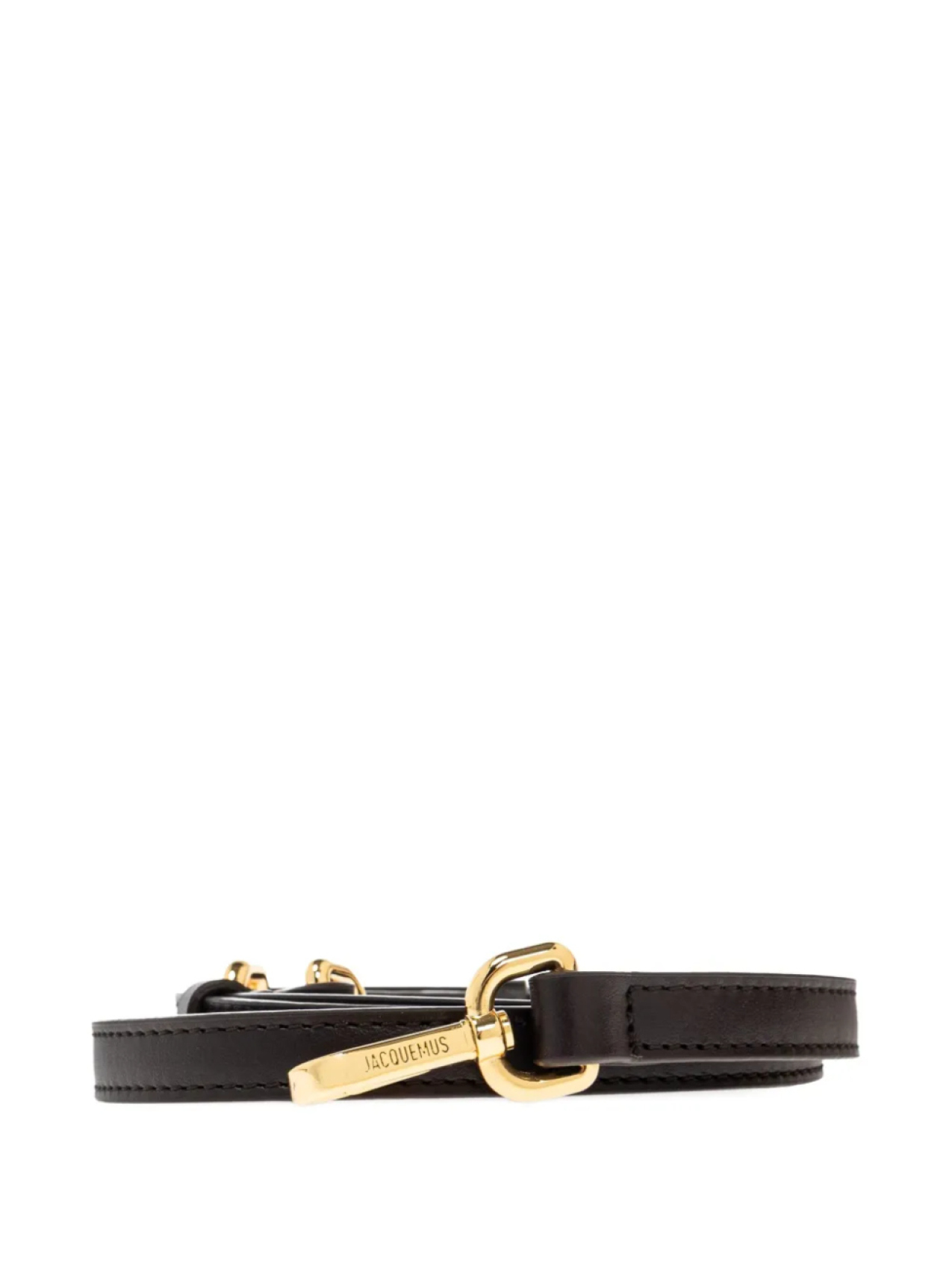 

Мини-сумка Jacquemus Bambino с кожаной отделкой из плетеной ткани, нейтральный