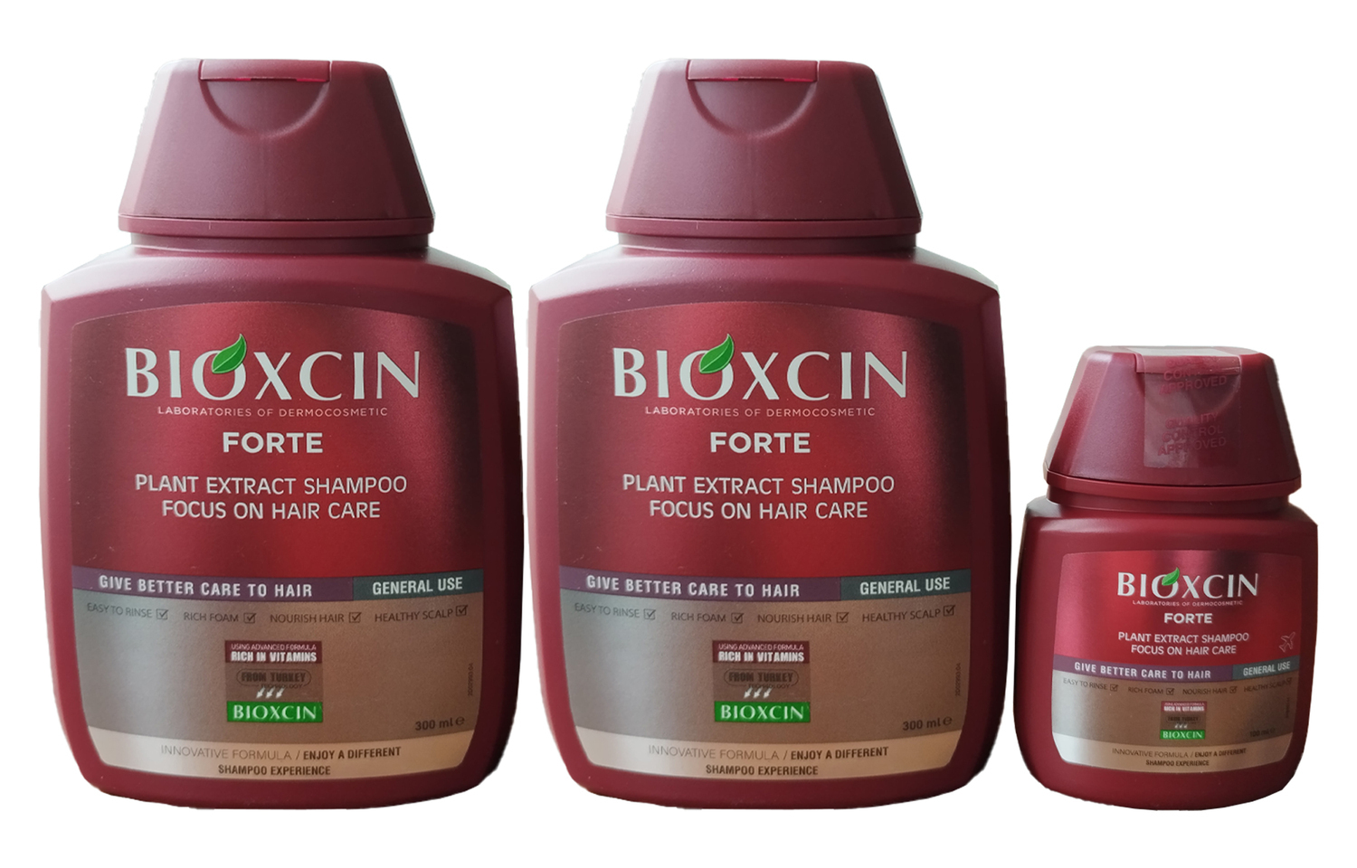 

Концентрированный шампунь с растительными экстрактами Clean 100мл+300мл Bioxcin