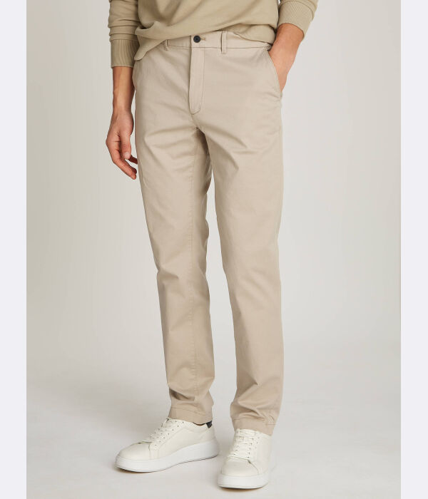 

Брюки чинос мужские Calvin Klein из органического хлопка, бежевый
