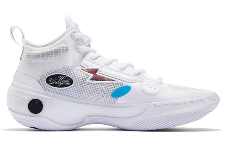 Кроссовки Li Ning Wow 10 Basketball, белый — фото 2