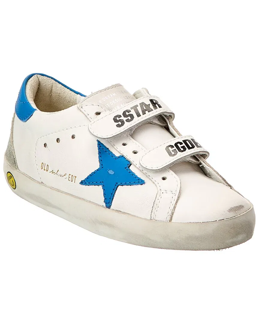 Кожаные кроссовки Golden Goose в стиле олдскул