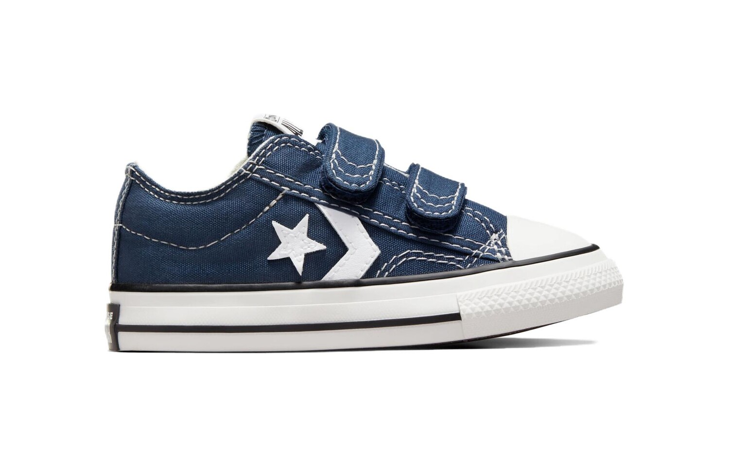 Star Player 76 Детские кроссовки для малышей Converse, цвет Marine Blue — фото 2