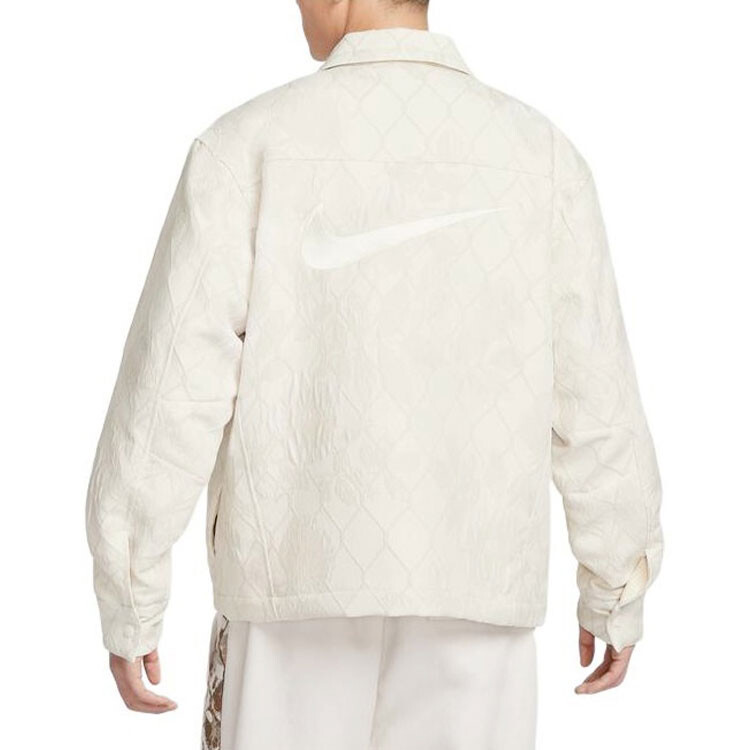 Куртка мужская цвета слоновой кости Nike, белый — фото 4