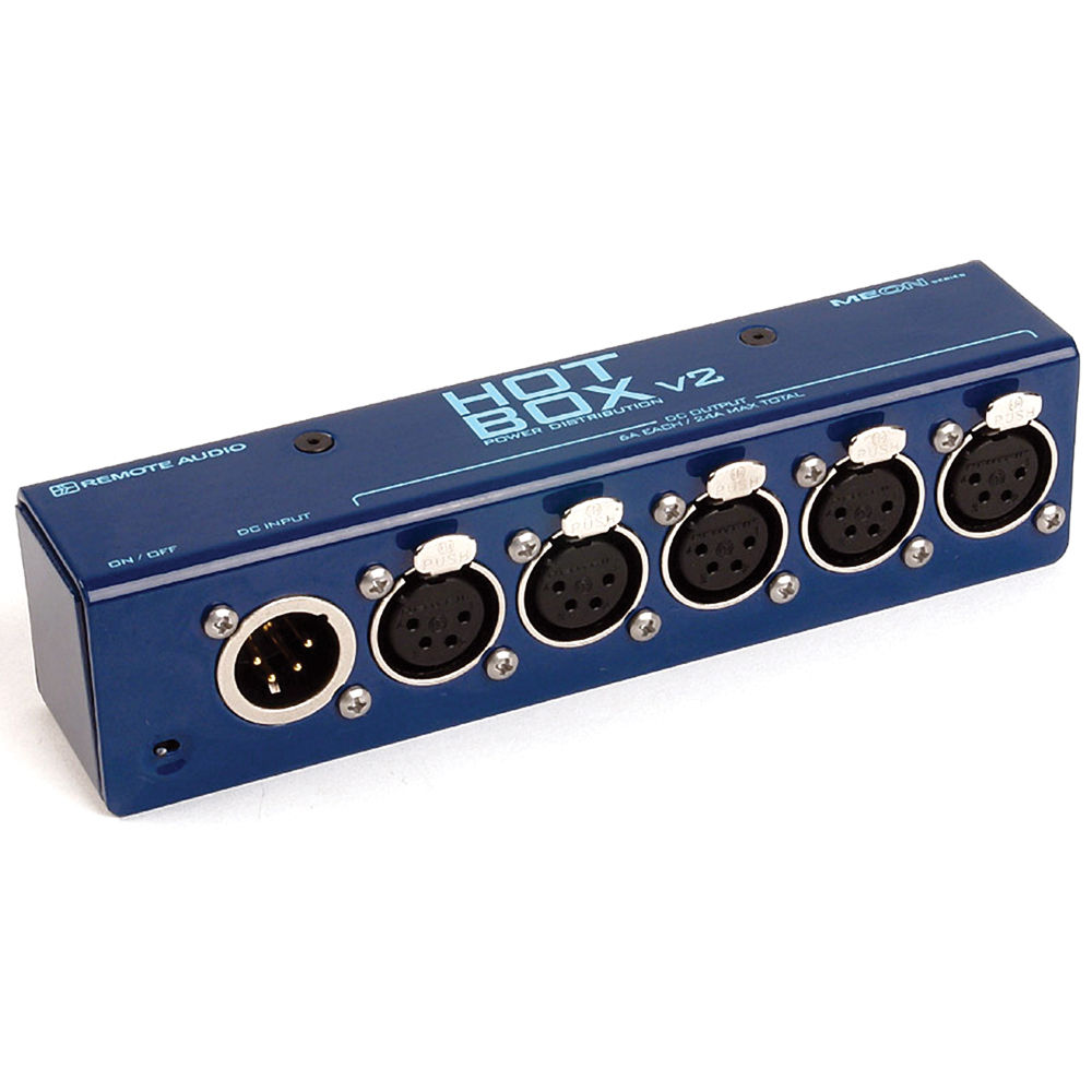 

Remote Audio Hot Box v2 DC Power Distribution System HOT BOX V2