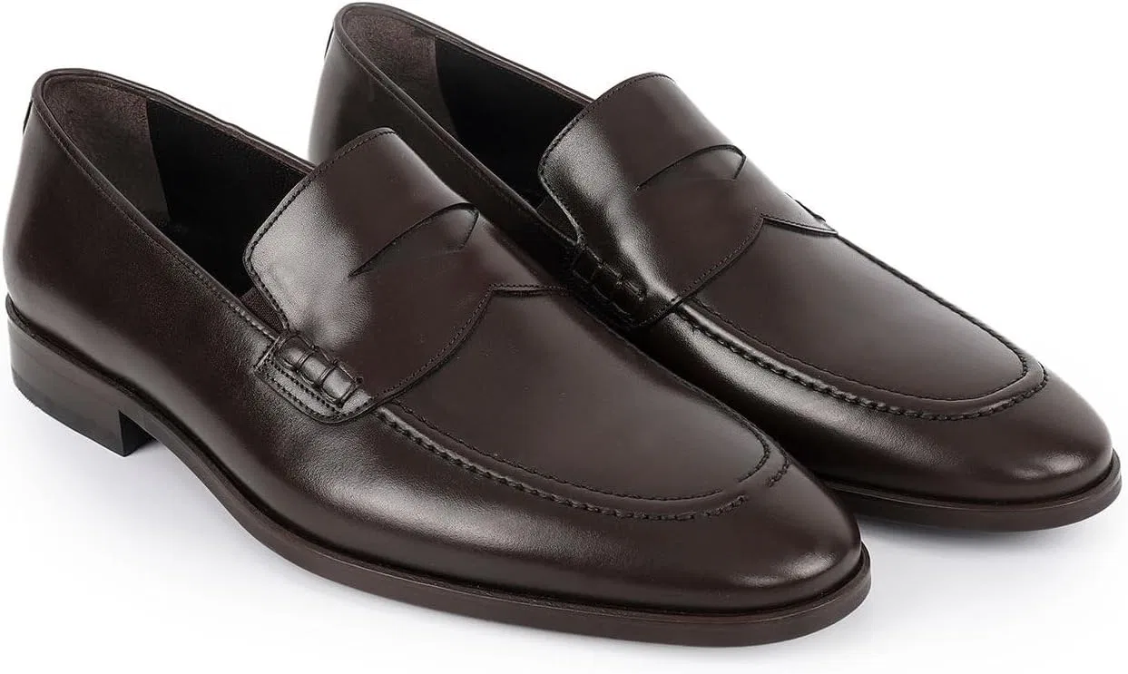 Лоферы Fulton Penny Loafers, коричневый Vella Pais