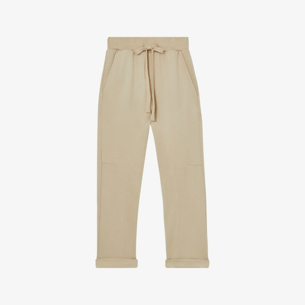 

Брюки-джоггеры Reiss x les 100 ciels Brandon из модала, бежевый