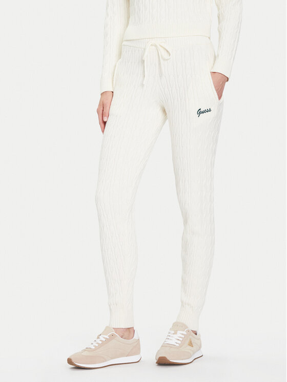 

Вязаные брюки regular fit V5BB20 Z0572 Guess, экрю