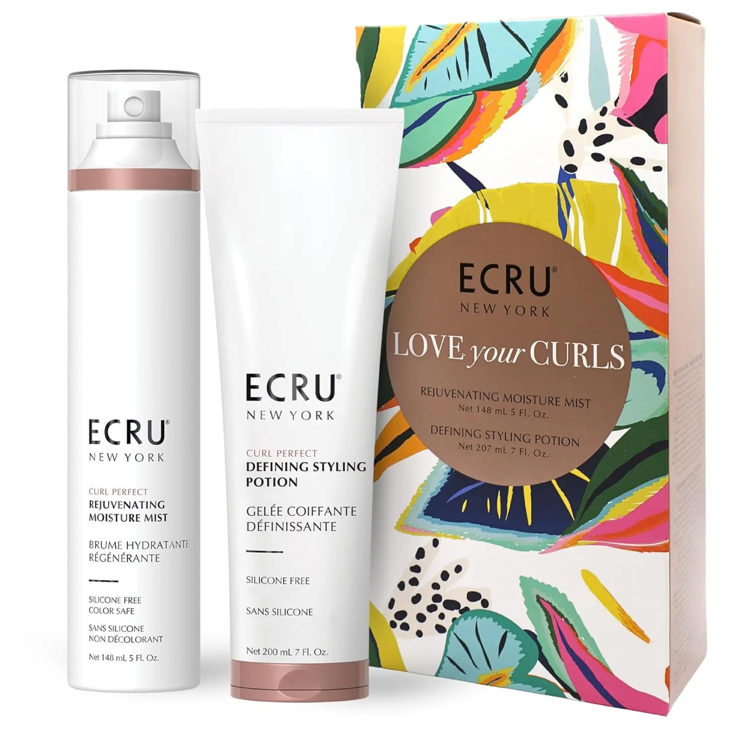 ECRU NEW YORK Curl Perfect Defining Styling Potion Подарочный набор LOVE your CURLS