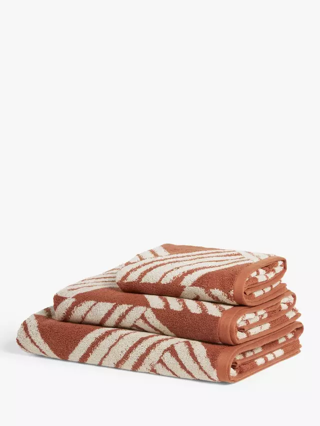 

Полотенце John Lewis Klo, цвет baked/clay