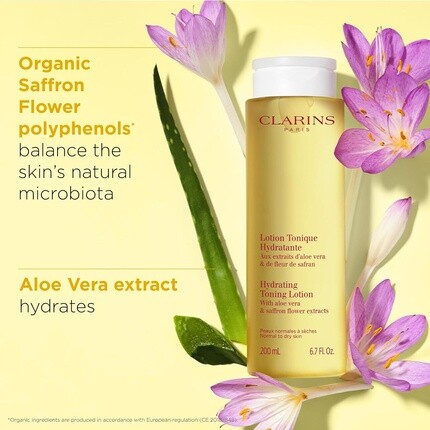 Лосьон Clarins — Увлажняющий тонизирующий ,7 жидких унций, 200 мл — фото 2