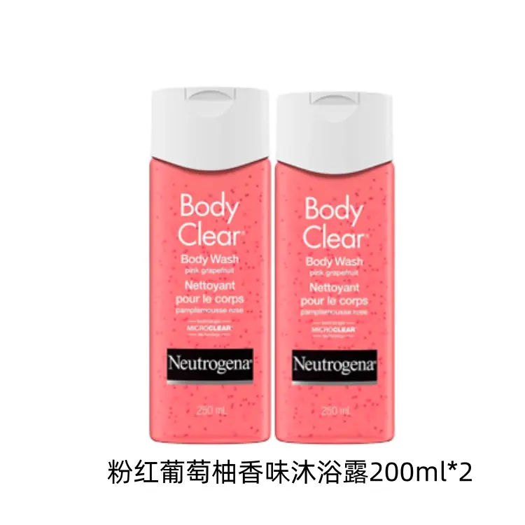 Гель для душа Neutrogena Body Clear Pink Grapefruit, 250 мл х 2 — фото 3