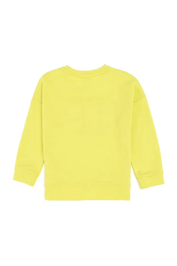 Детские свитшот для девочек с длинным рукавом U.S. Polo Assn., Pistachio — фото 4