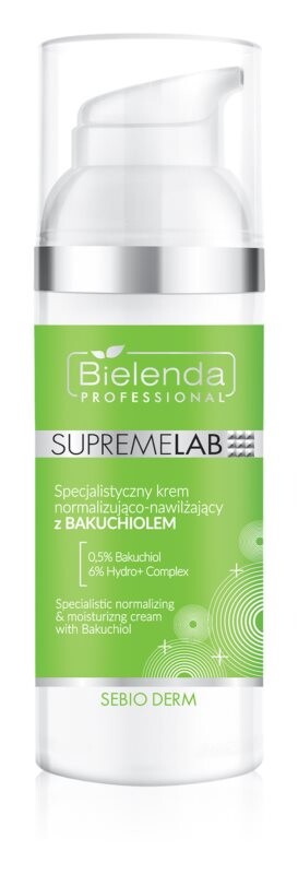 

Специализированный нормализующий и увлажняющий крем Bielenda Professional Supremelab Sebio Derm