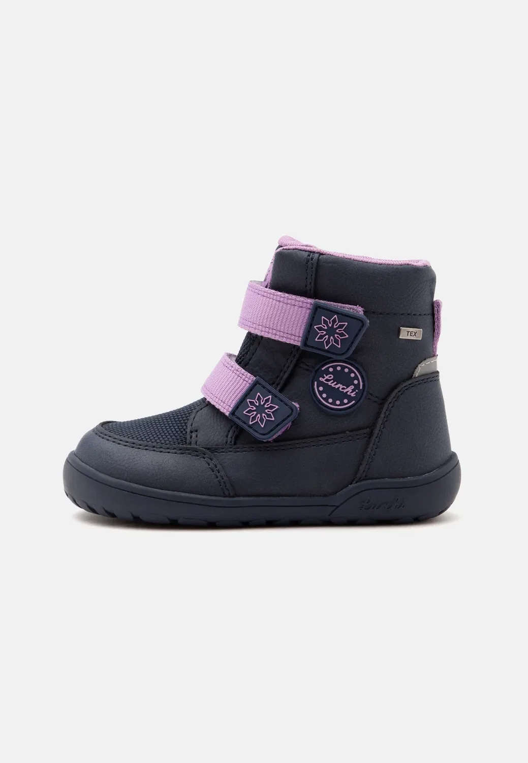 Ботинки Jessy 2 barefoot tex - классические ботильоны Lurchi, Navy