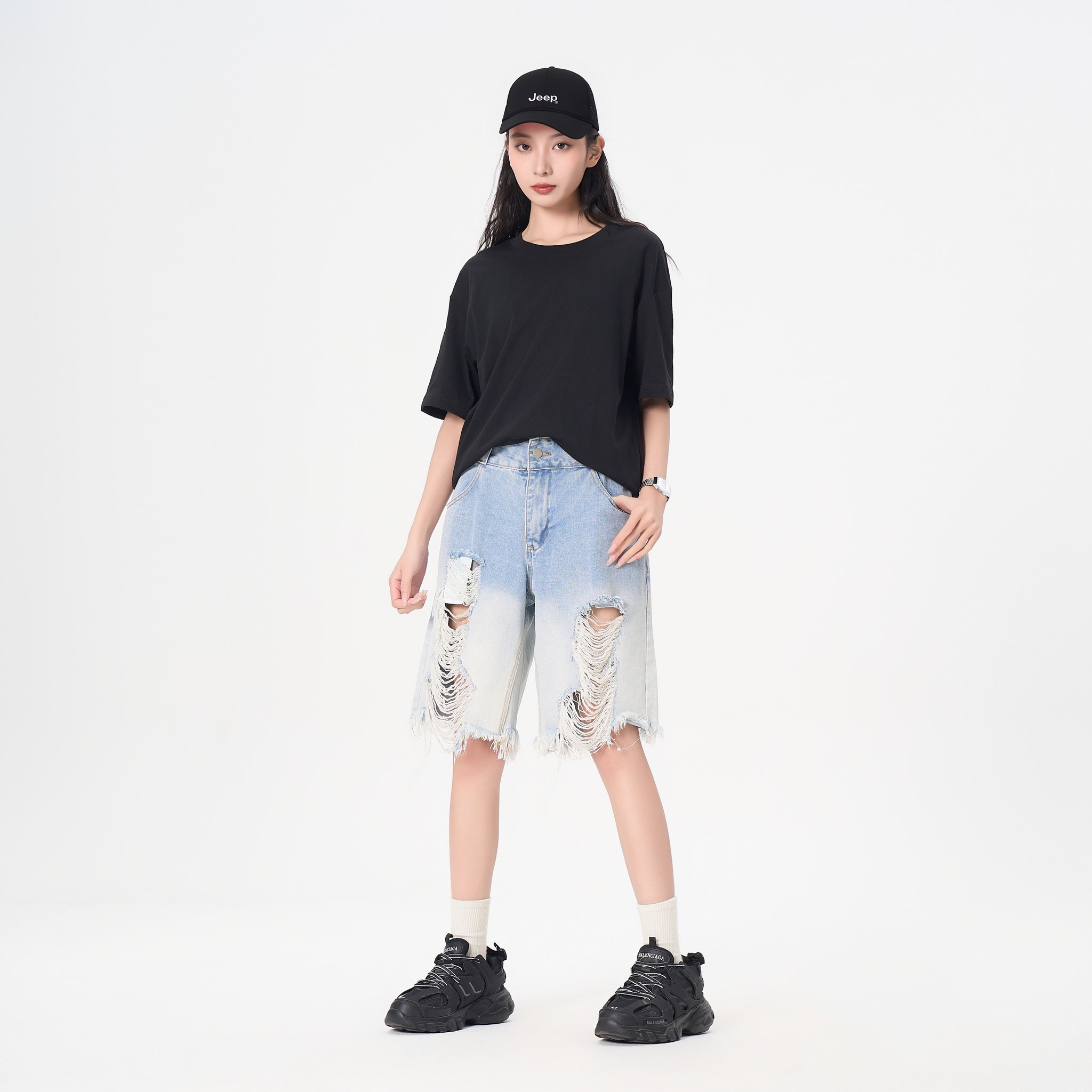 

Бейсболка из полиэстера Unisex Jeep, темно-серый