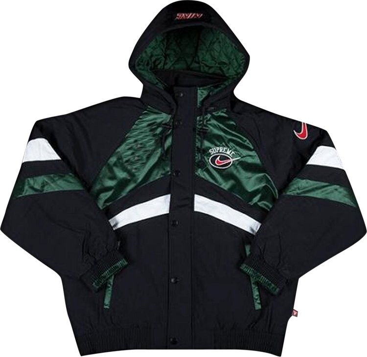 

Куртка Supreme x Nike Hooded Sport Jacket 'Green', зеленый