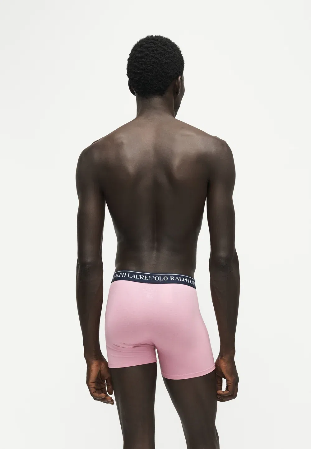 Комплект из 3 боксерских трусов Polo Ralph Lauren, Navy/Beach Pink/Blue Yacht — фото 3
