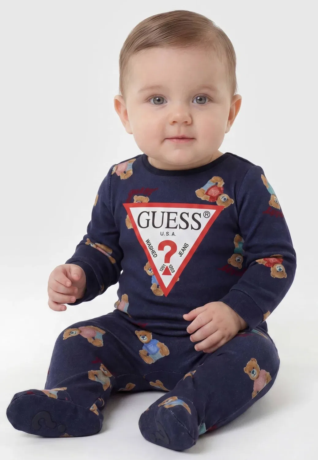 Комбинезон унисекс из трикотажа Guess, Unisex Bear G V — фото 2