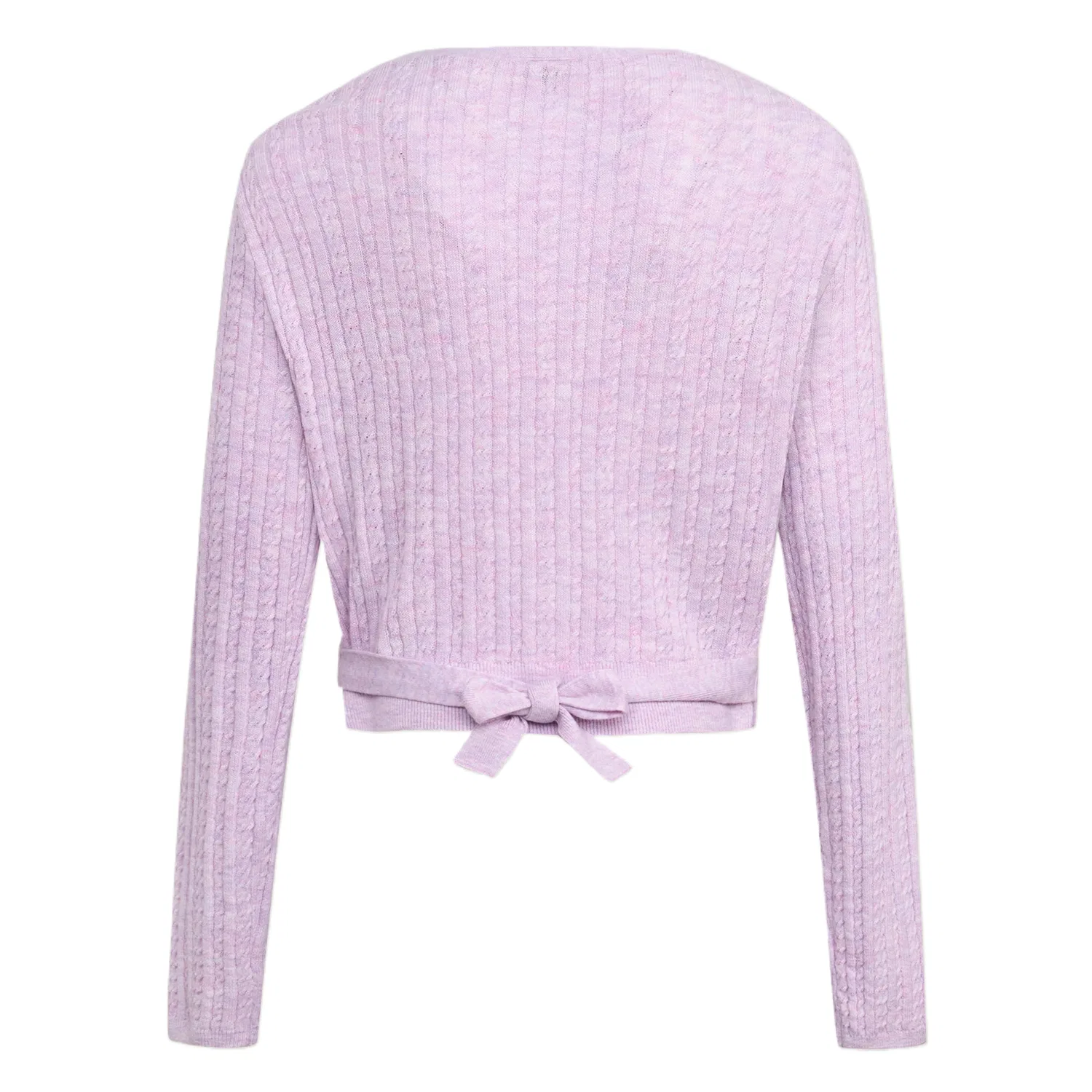 Детский свитер с V-образным вырезом Adidas Originals, Ice Light Purple — фото 3