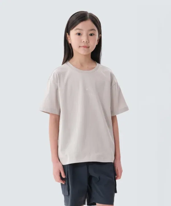 Футболка с коротким рукавом AeroCool Asterisk, Snowpeak Apparel Kids, sand beige