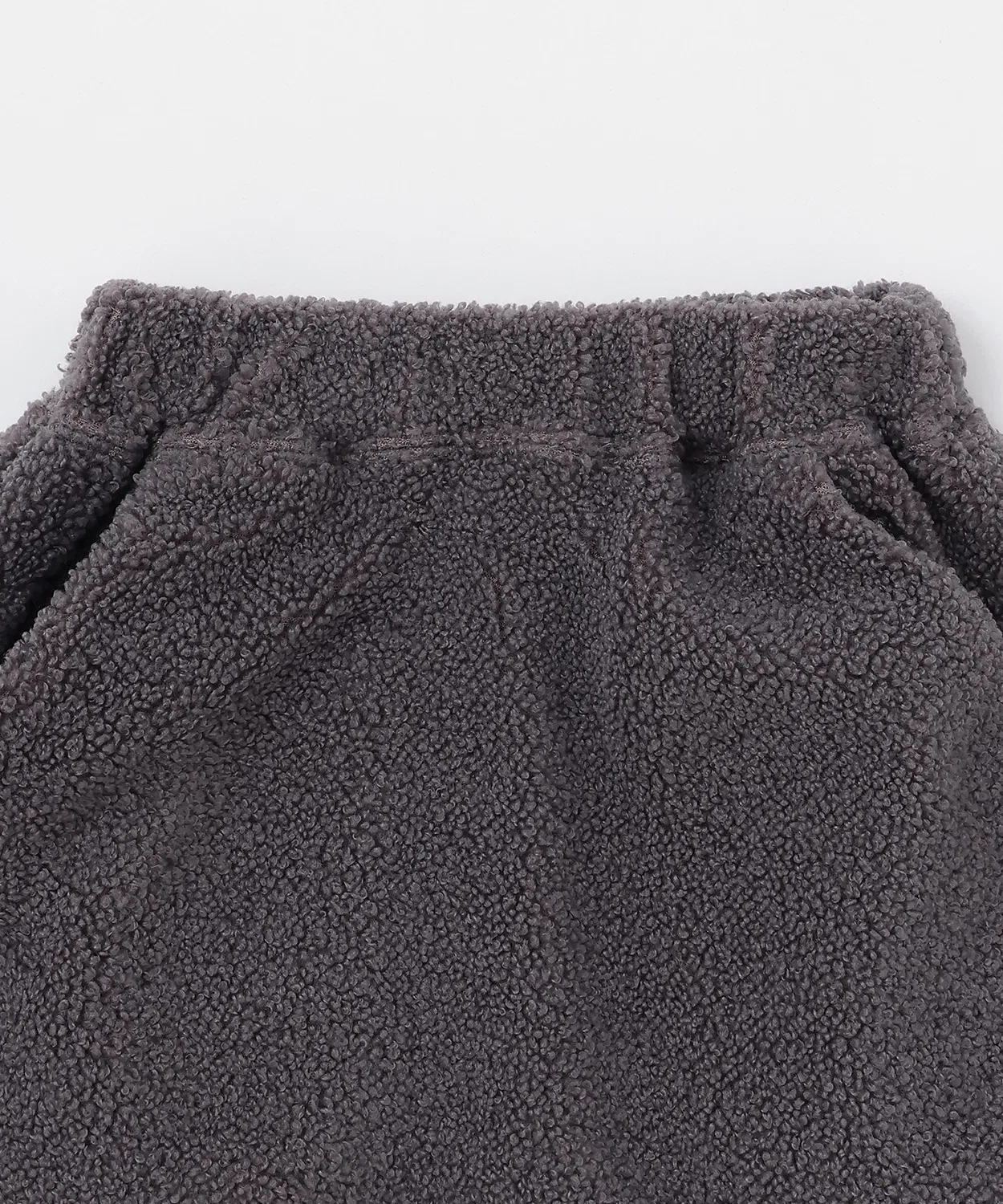 Детская юбка из флиса с принтом, модель Boa Skirt, minimal, Purple — фото 3