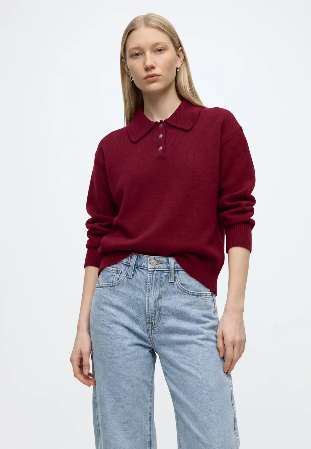 Barrel lt balsam - свободные джинсы Gap, Light Wash — фото 4