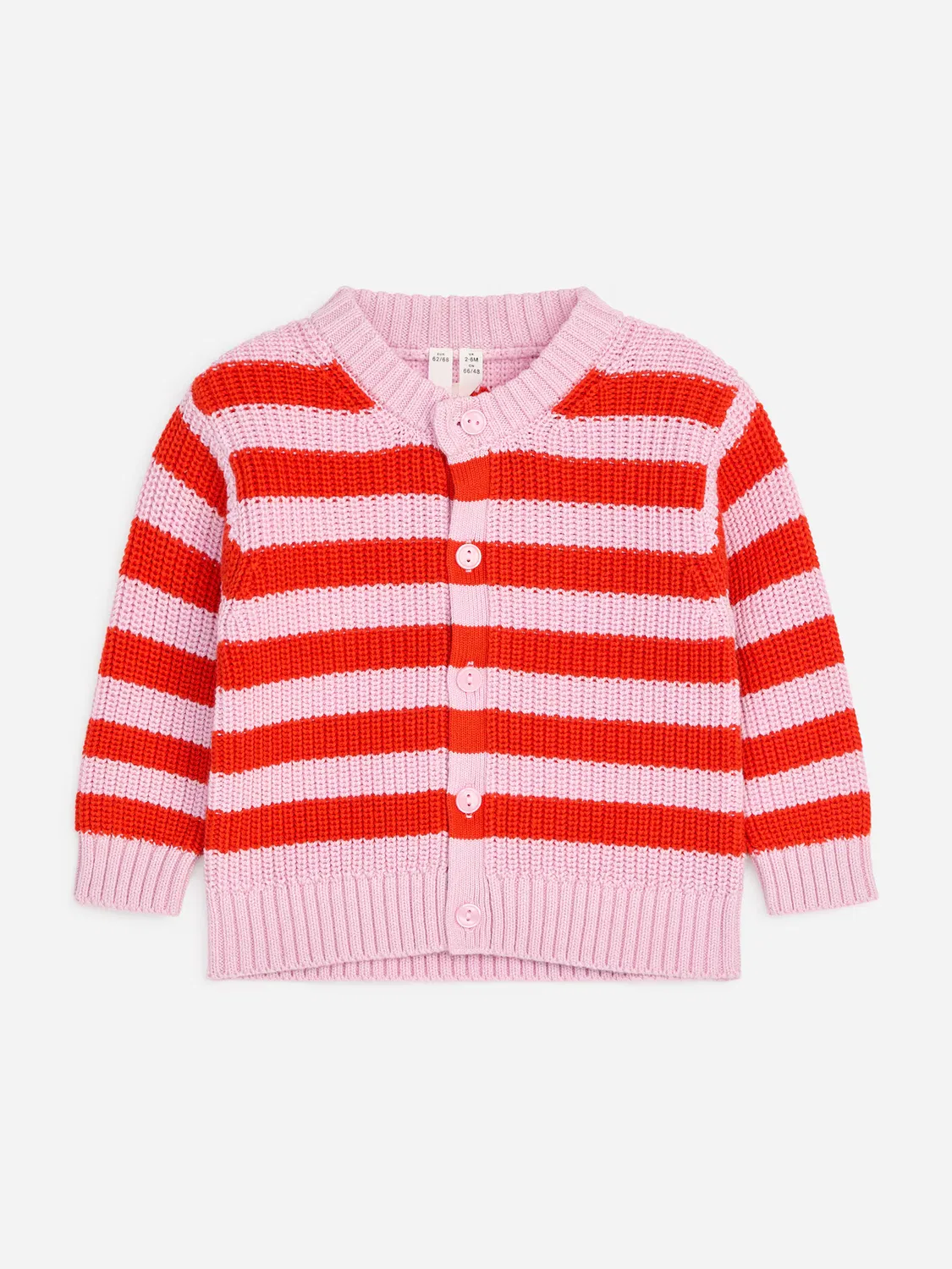 Хлопковый кардиган Arket, Rosa/Rot