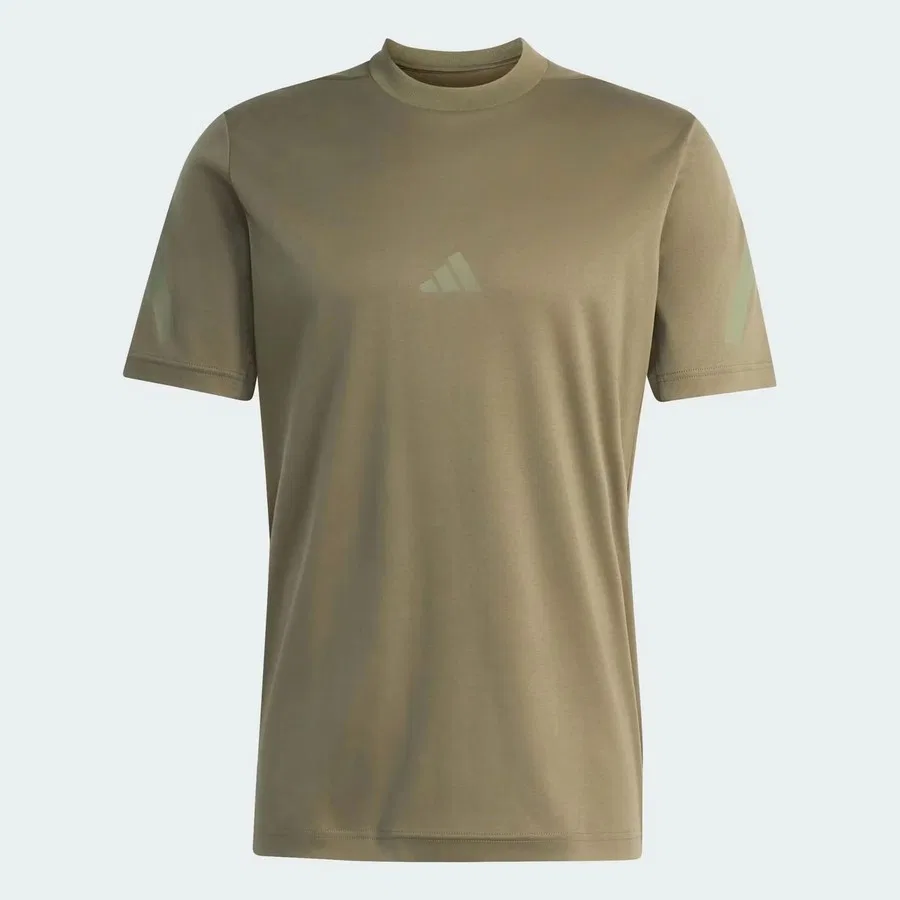 Футболка с длинным рукавом Z.N.E. adidas, Зеленый — фото 4