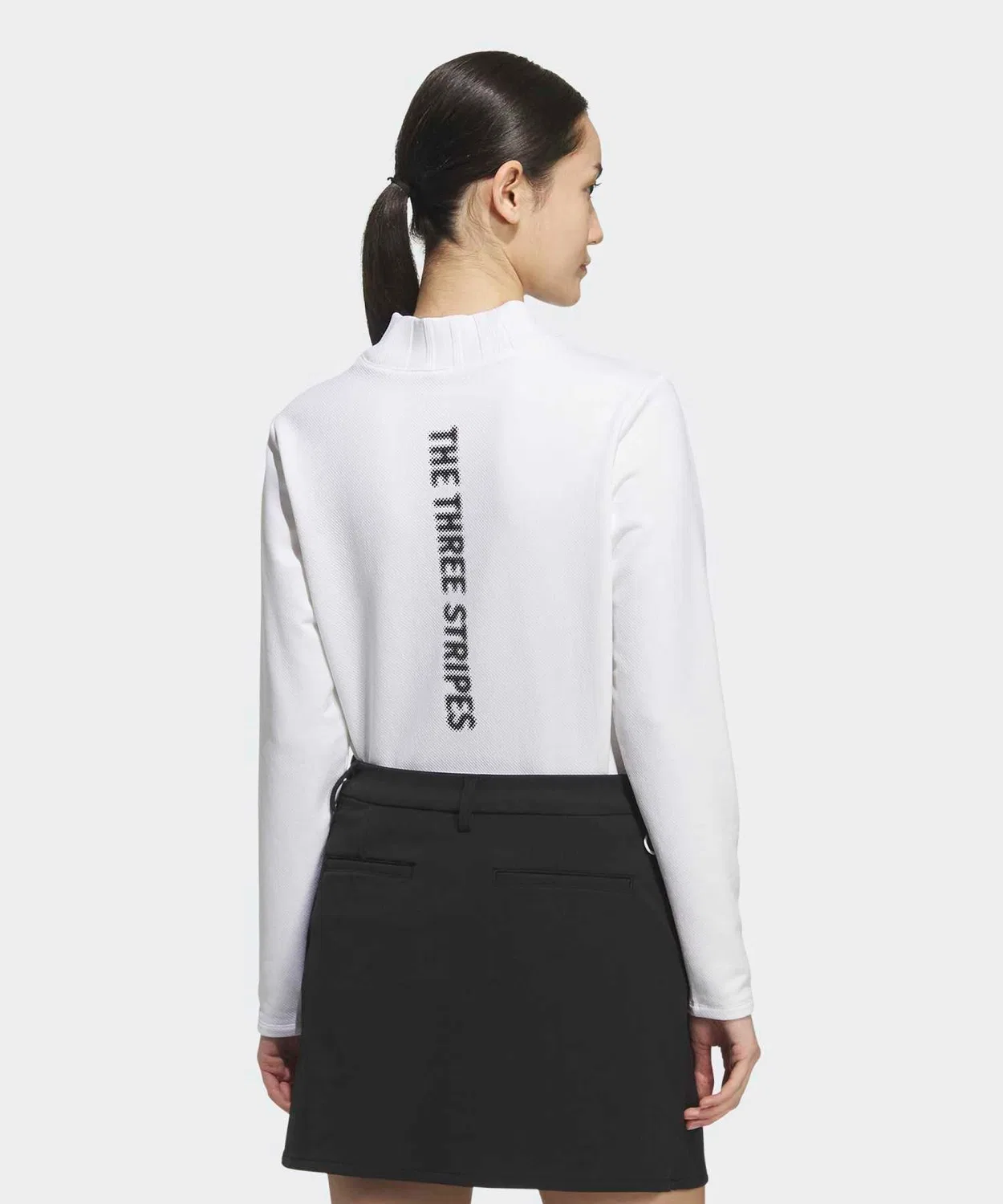 Женский поло с длинным рукавомCOLD. RDY Mockneck Adidas, Белый — фото 2