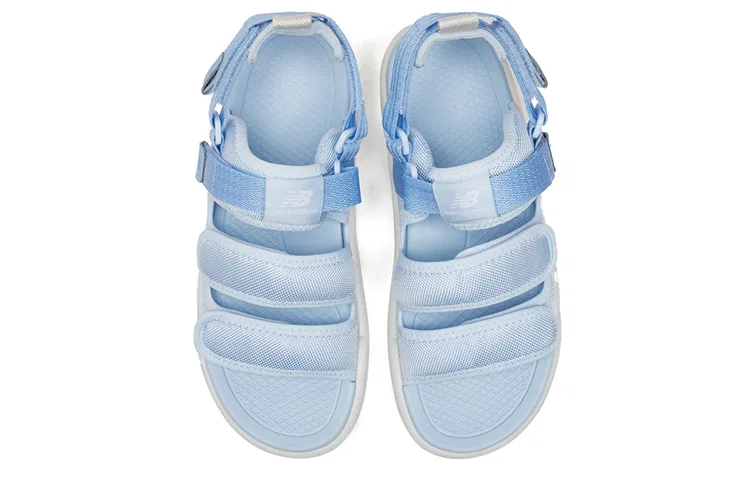Детские сандалии с регулируемым ремешком New Balance 3205, Blue — фото 4