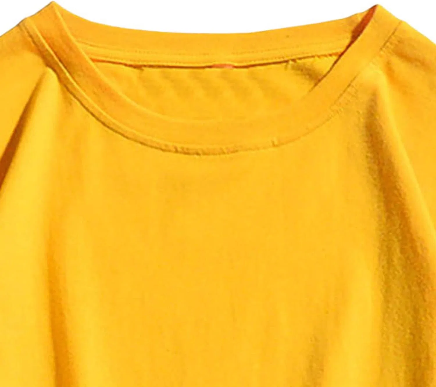 Мужская футболка с круглым вырезом, Lightweight, Yellow — фото 3