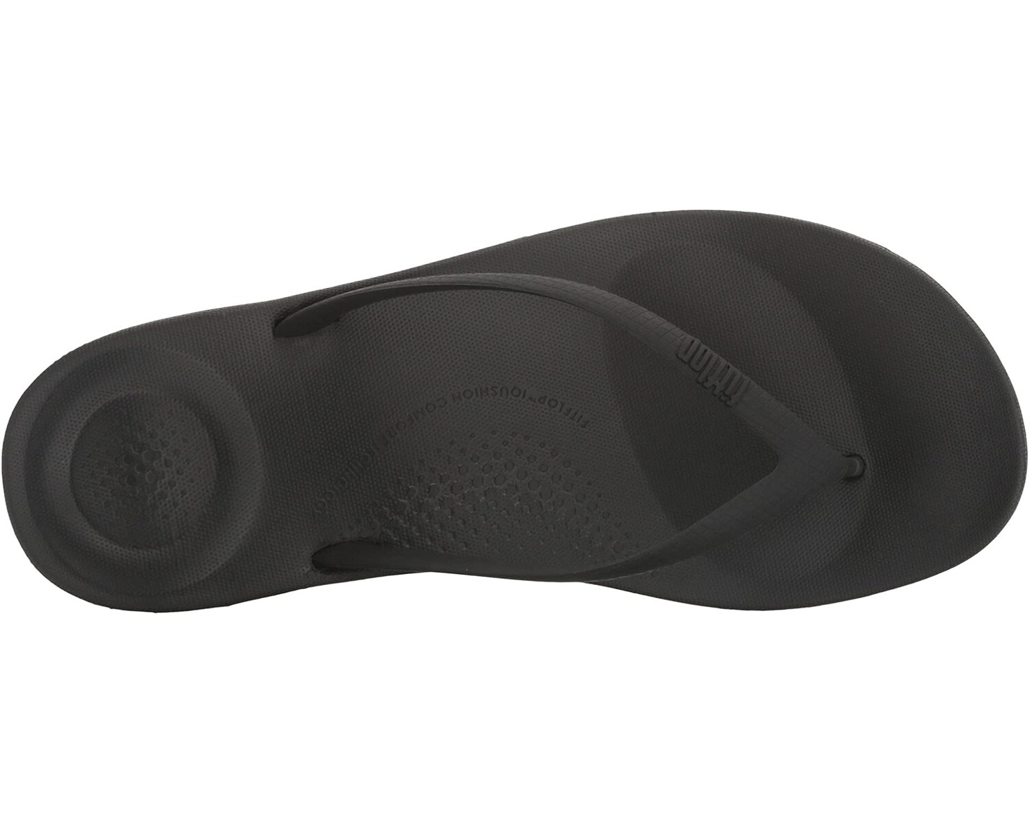 Сандалии Iqushion Ergonomic Flip-Flop FitFlop, черный — фото 4