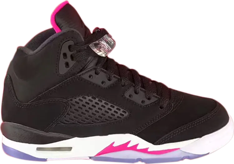 

Кроссовки Air Jordan 5 Retro GS Deadly Pink, черный