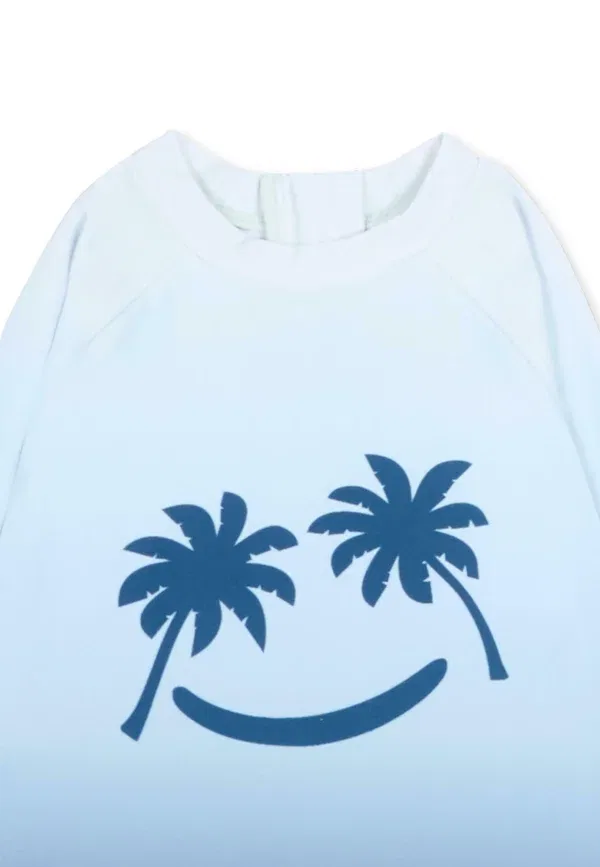 Футболка для серфинга из полиэстера Maglia da surf - rash vest Molo, Light Blue, светло-голубой — фото 3