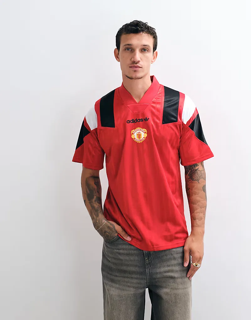 Футболка Adidas Manchester United 26/27 EQT красного — фото 2