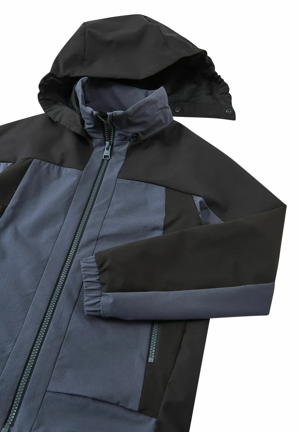 Куртка унисекс - куртка из софтшелла Reima, Black — фото 4