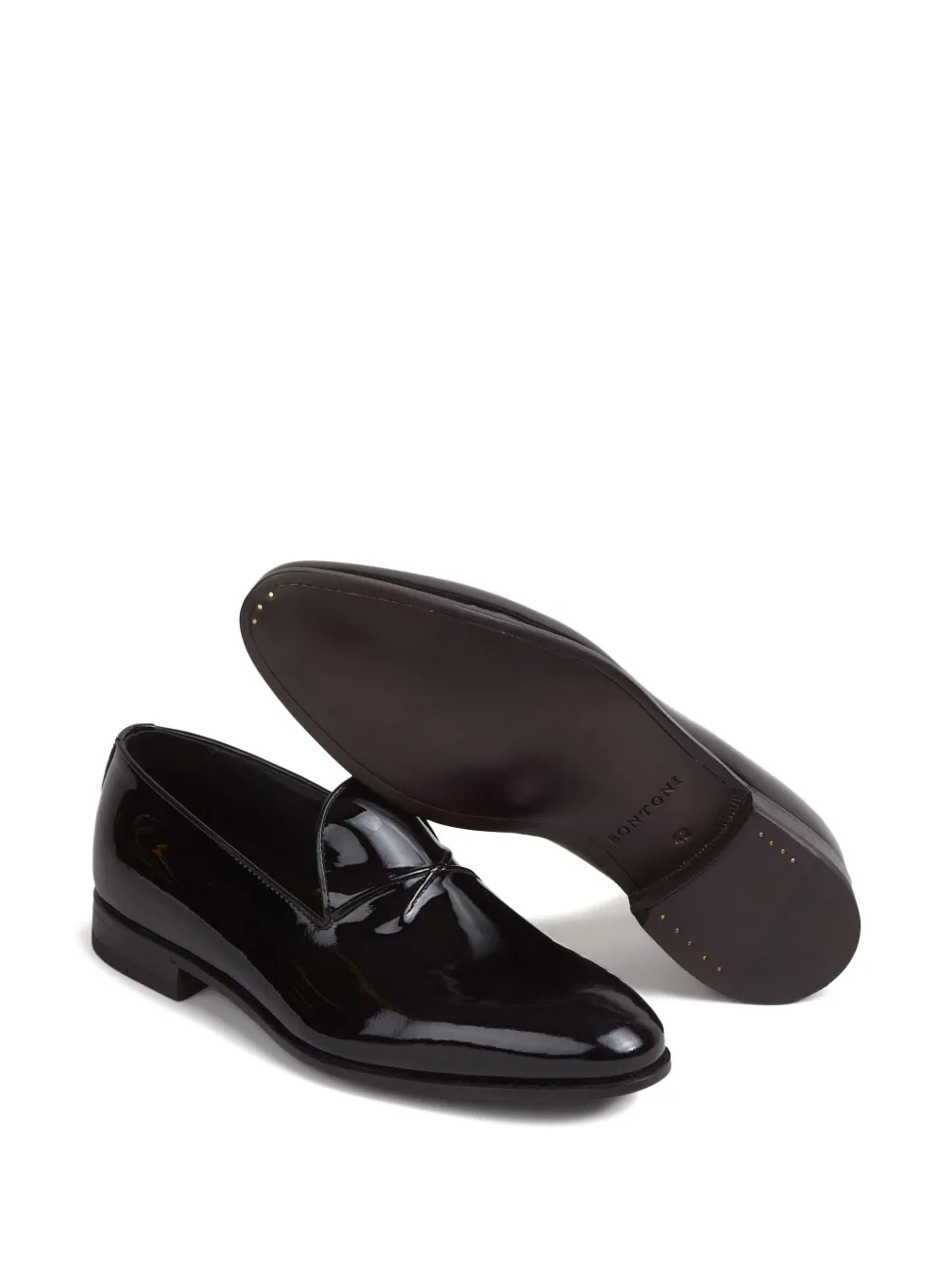 Лоферы Barone Tux Bontoni, черный — фото 4