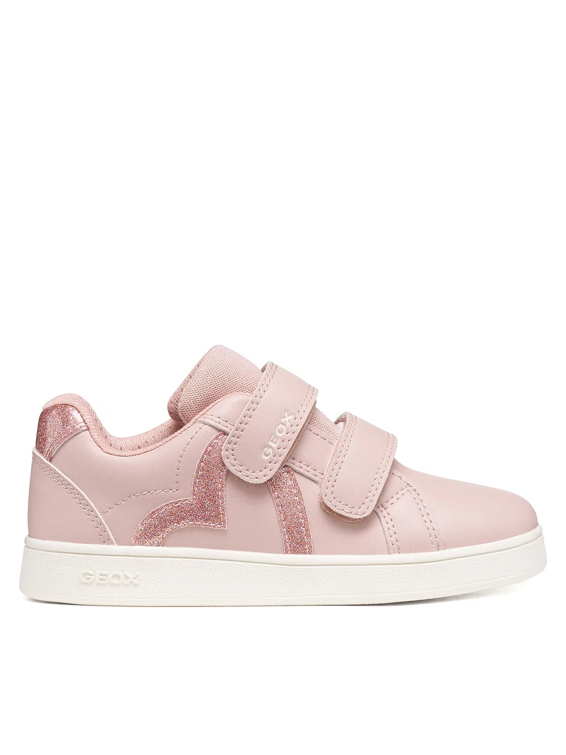 Кроссовки для девочки Eclyper Girl Geox, светло-розовый
