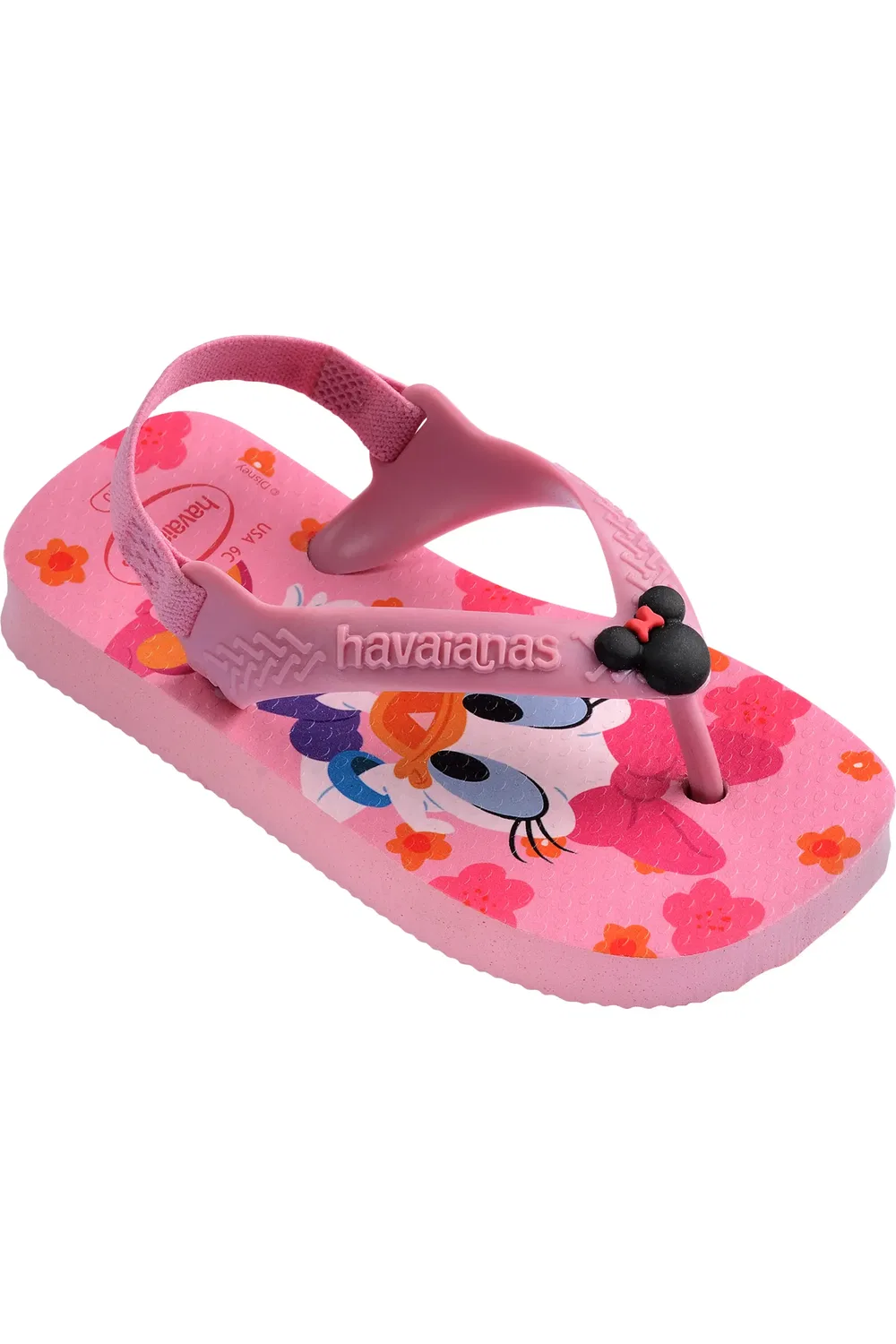 Сандалии детские с фиксацией на пятке Disney Classics Havaianas, Pink Glow