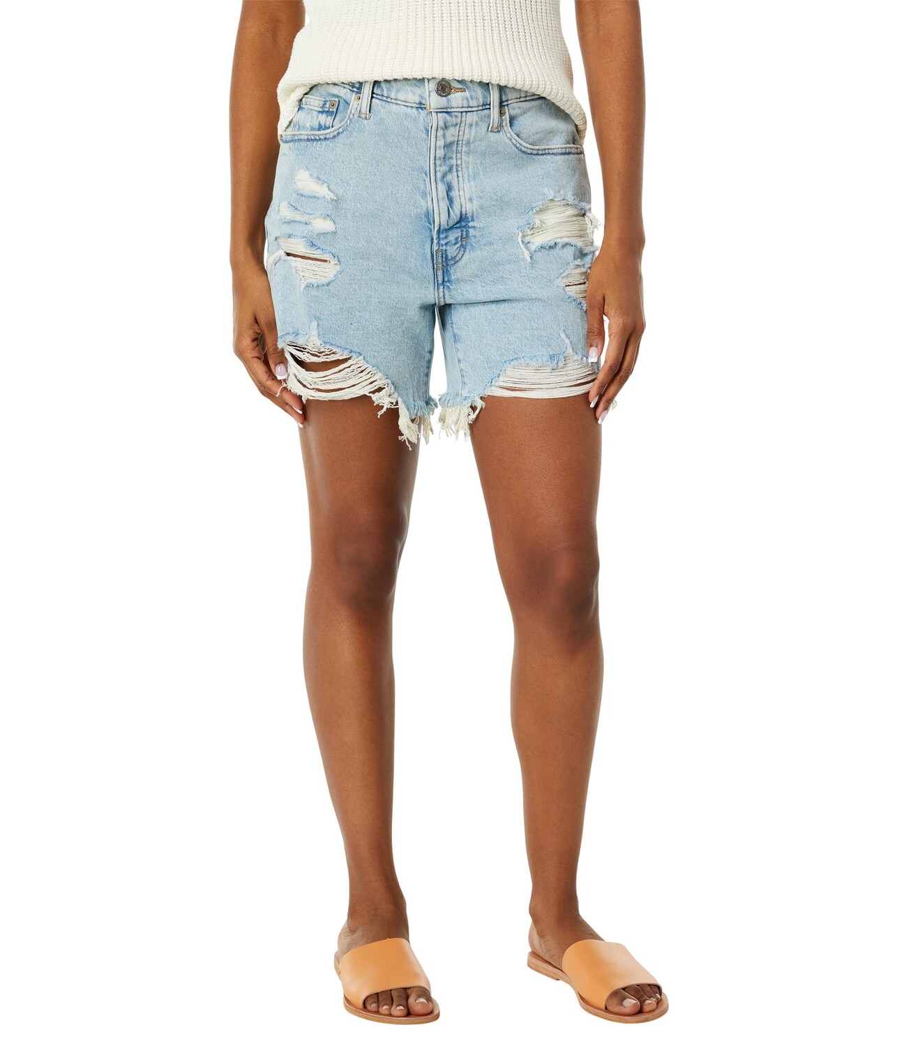

Шорты Lucky Brand, 90s Midi Shorts in Script