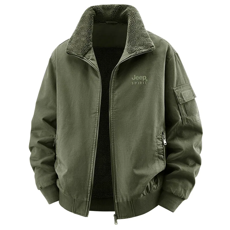 Детская куртка на флисовой подошве JEEP SPIRIT, Army Green