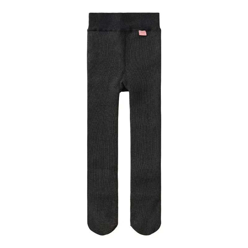 Детские колготки с начесом для девочек Red bean, Dark Gray