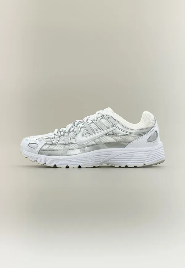 Кроссовки с дышащим верхом P 6000 Nike Sportswear, White/Photon Dust/Metallic Silver, белый