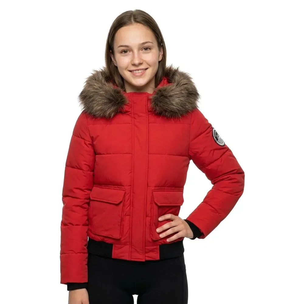 Куртка-бомбер Everest Ella Superdry, красный — фото 3