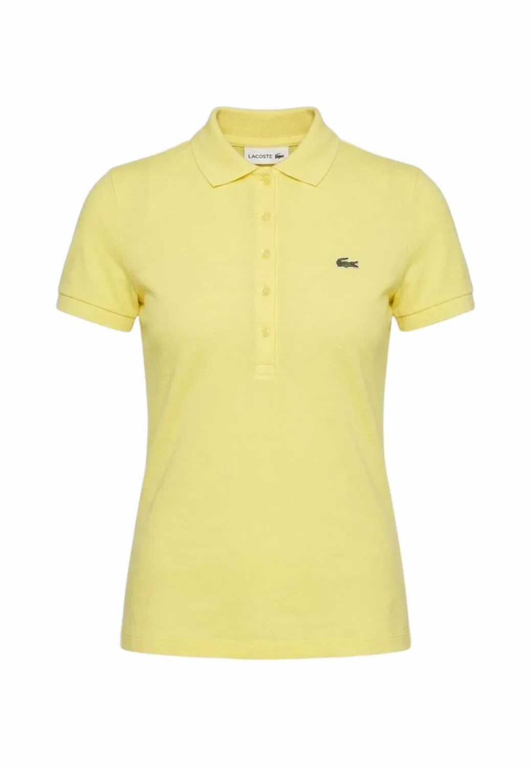 Polo MC Col US3 - рубашка поло Lacoste, Light Yellow — фото 3