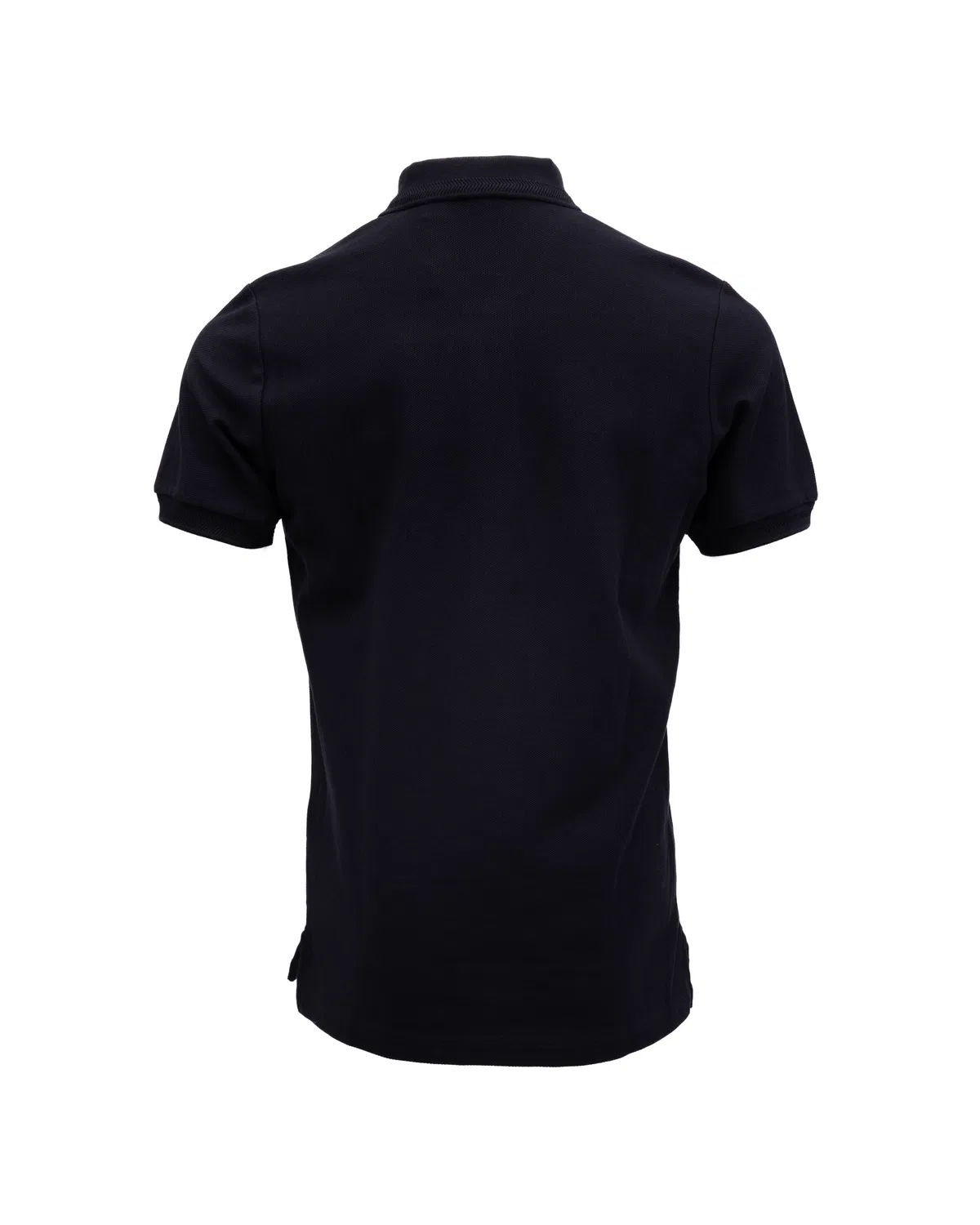 Мужское поло хлопковое Coal Blue Cotton Polo Shirt Burberry, Blu — фото 3