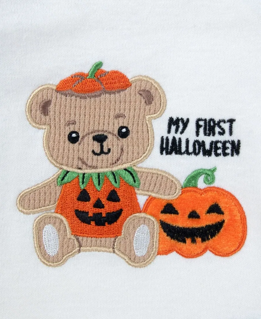 Комплект из 4 предметов для малыша My First Halloween Bear Baby Essentials, Beige Khaki — фото 3