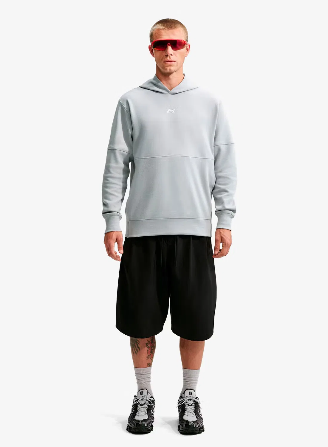 Худи легкое Club varsity Nike, серый