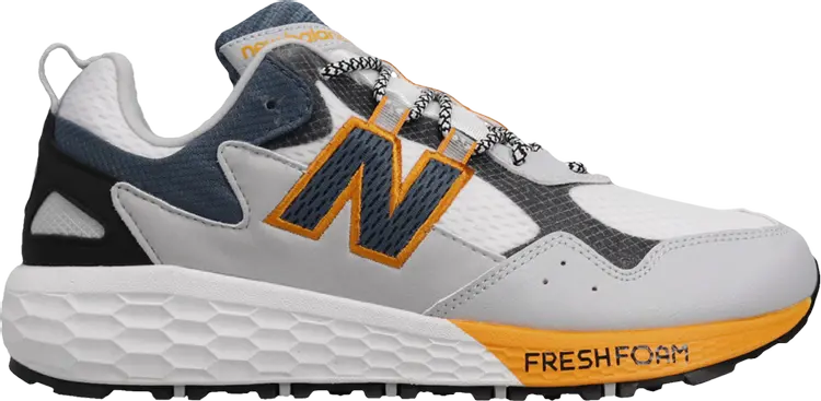 

Кроссовки New Balance Fresh Foam Crag Wide 'White Grey Yellow', белый